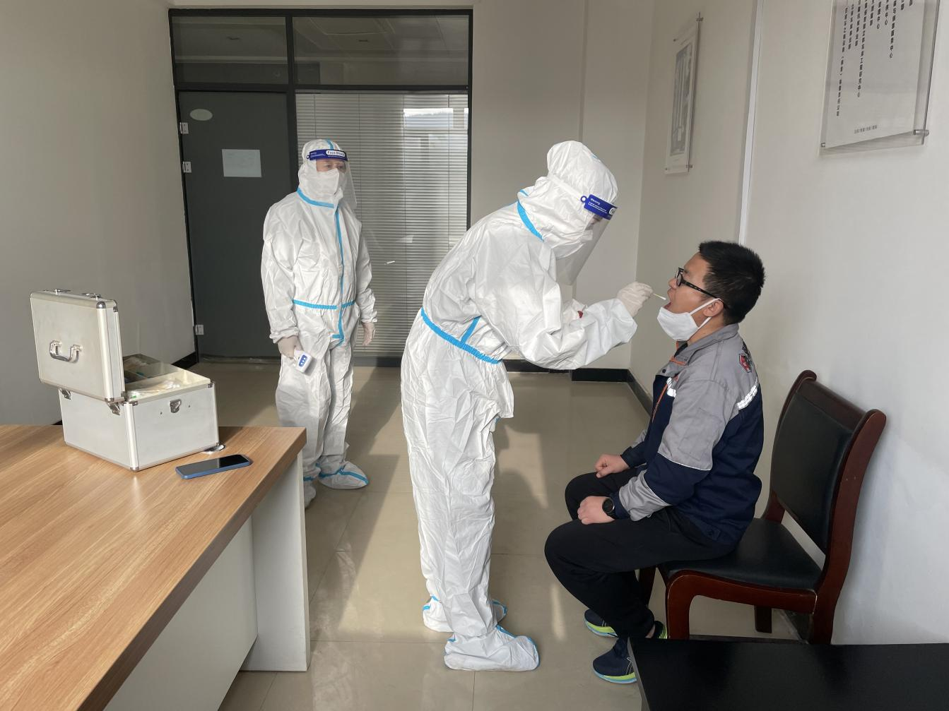 6776永利集团开展疫情防控应急演练(图3)